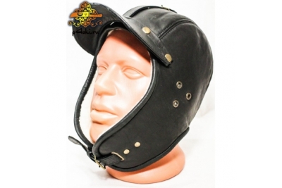 Кожаный шлем как разновидность теплого головного убора