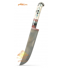 Узбекский нож пчак Северное сияние от усто Дониера