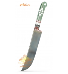 Узбекский нож пчак Зеленый от усто Хайрулло