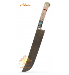 Узбекский нож "Касание дзен 2" от усто Бахрома и Элбека