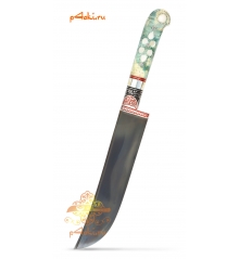 Узбекский нож пчак, кап клёна - Бирюзовый