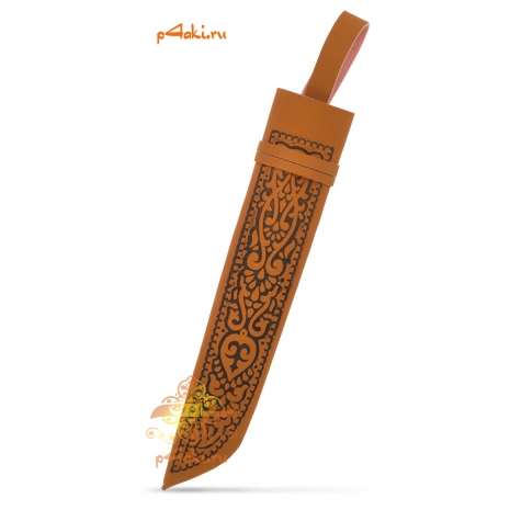 Узбекский нож пчак Оранжевый от усто Хайрулло