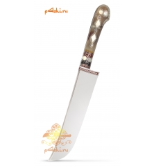 Узбекский нож пчак "Qora va  oq rangda"