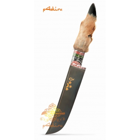 фотография узбекского ножа пчак ножка сайгака бомба